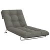 vidaXL Pol&scaron;t&aacute;ř na leh&aacute;tko VIANEN 100% polyester &Scaron;ed&aacute; 200 x 80 x 8 cm