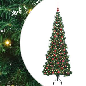 vidaXL Rohov&yacute; uměl&yacute; v&aacute;nočn&iacute; stromeček Zelen&aacute; 180 cm PVC a kov