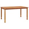 vidaXL Zahradn&iacute; j&iacute;deln&iacute; stůl 150 x 90 x 75 cm masivn&iacute; teak