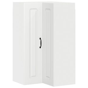 vidaXL Horní kuchyňská skříňka Bílá 57 x 57 x 100 cm kompozitní dřevo