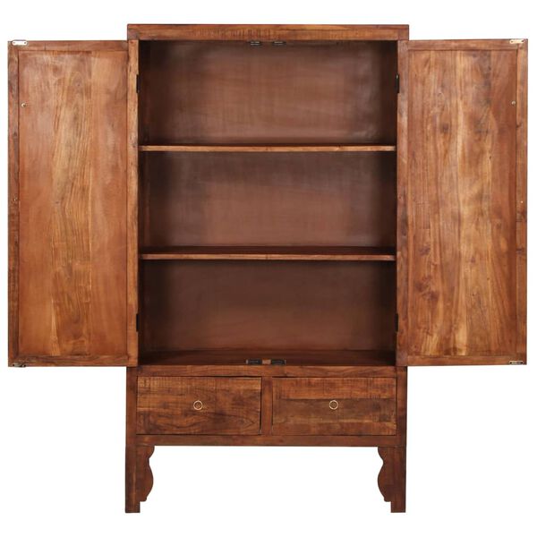 vidaXL &Scaron;atn&iacute; skř&iacute;ň 100 x 50 x 175 cm masivn&iacute; ak&aacute;ciov&eacute; dřevo