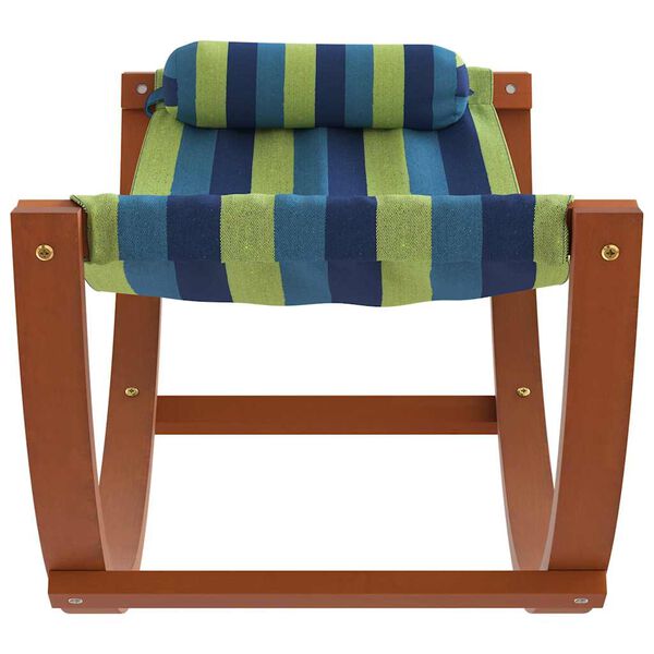 vidaXL Houpac&iacute; s&iacute;ť pro děti modr&aacute; a zelen&aacute; textil