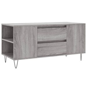 vidaXL Konferenčn&iacute; stolek &scaron;ed&yacute; sonoma 102x44,5x50 cm kompozitn&iacute; dřevo