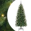 vidaXL Uměl&yacute; v&aacute;nočn&iacute; stromeček s stojanem Zelen&aacute; 150 cm PE a PVC