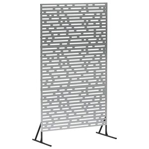 vidaXL Obrazovka pro soukrom&iacute; 100 x 50 x 180 cm Pozinkovan&aacute; ocel