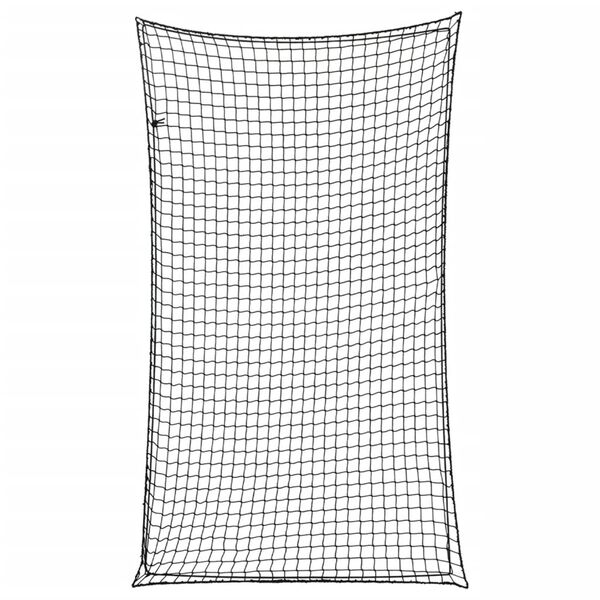 vidaXL S&iacute;ť na př&iacute;věsn&yacute; voz&iacute;k s elastick&yacute;m lanem čern&aacute; 6 x 3,5 m PP