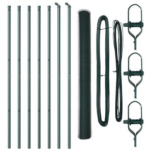 vidaXL Plotov&yacute; sloupek. Zelen&aacute;