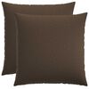 vidaXL Odhazovac&iacute; pol&scaron;t&aacute;ř 2 ks HEERLEN Taupe 60 x 60 cm Textil