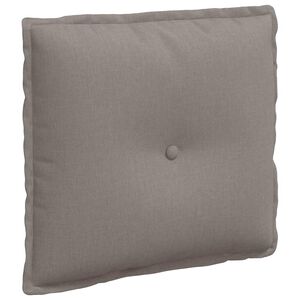 vidaXL Pol&scaron;t&aacute;ř na z&aacute;da Taupe 50 x 19 x 45 cm textil