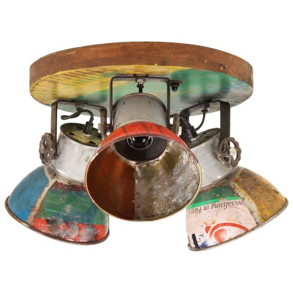 vidaXL Industri&aacute;ln&iacute; stropn&iacute; sv&iacute;tidlo 25 W v&iacute;cebarevn&eacute; 42 x 25 cm E27