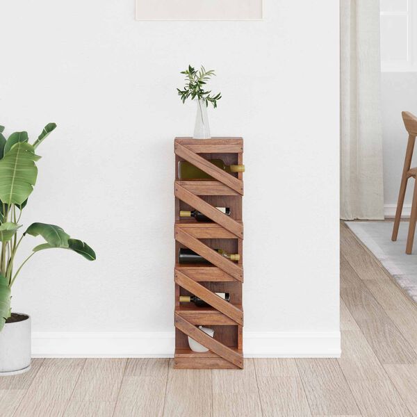 vidaXL Stojan Hněd&aacute; 24 x 14 x 80 cm Masivn&iacute; mahagonov&eacute; dřevo