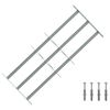 Nastaviteln&aacute; bezpečnostn&iacute; okenn&iacute; mř&iacute;ž se 3 př&iacute;čkami 700&ndash;1050 mm