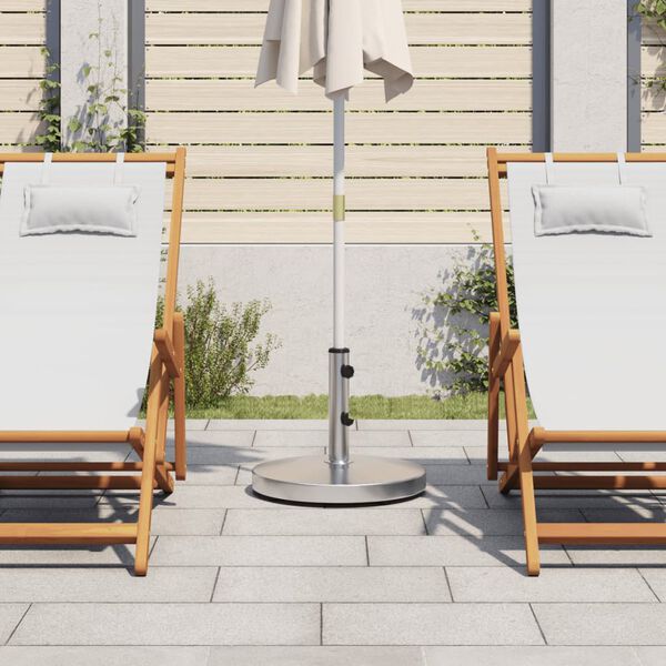 vidaXL Stojan na slunečník pro tyč Ø 32 / 38 / 48 mm 25 kg kruhový