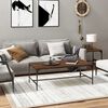 vidaXL Konferenčn&iacute; stolek hněd&yacute; dub 80x50x35 cm kompozitn&iacute; dřevo