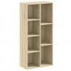 vidaXL Knihovna dub sonoma 50 x 25 x 105 cm kompozitn&iacute; dřevo