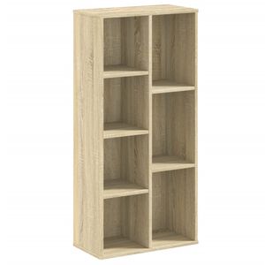 vidaXL Knihovna dub sonoma 50 x 25 x 105 cm kompozitn&iacute; dřevo