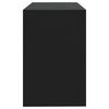 vidaXL Psací stůl černý 101 x 50 x 76,5 cm kompozitní dřevo