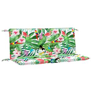 vidaXL Podu&scaron;ky na zahradn&iacute; lavici 2 ks v&iacute;cebarevn&eacute; 120x50x7 cm textil