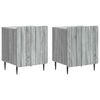 vidaXL Nočn&iacute; skř&iacute;ňka 2 pcs &Scaron;ed&aacute; sonoma 43 x 34,5 x 52 cm
