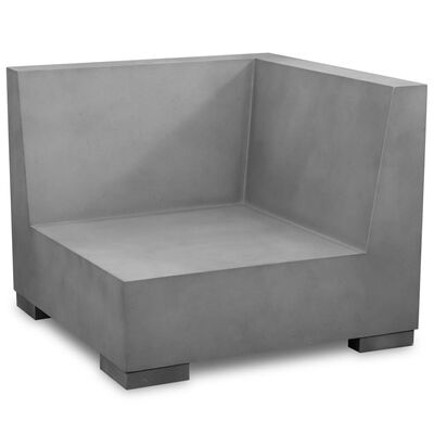vidaXL 8dílná zahradní sedací souprava s poduškami betonová šedá