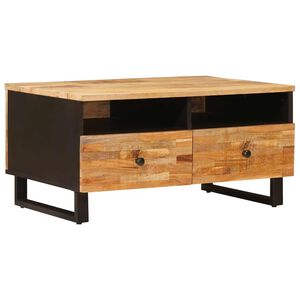 vidaXL Konferenčn&iacute; stolek Hněd&aacute; 80 x 54 x 40 cm Masivn&iacute; mangov&eacute; dřevo