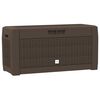 vidaXL Zahradn&iacute; &uacute;ložn&yacute; box hněd&yacute; 119 x 48 x 60 cm polypropylen