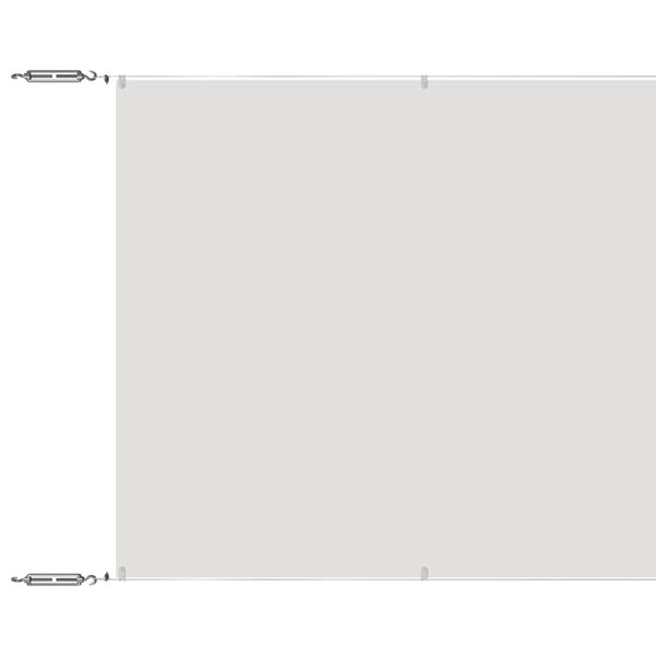 vidaXL Vertik&aacute;ln&iacute; mark&yacute;za b&iacute;l&aacute; 180 x 1 000 cm oxfordsk&aacute; l&aacute;tka