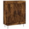 vidaXL Skř&iacute;ň highboard kouřov&yacute; dub 69,5 x 34 x 180 cm kompozitn&iacute; dřevo