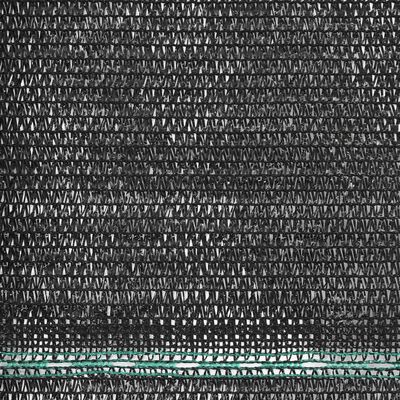 vidaXL Tenisová zástěna černá 1,4 x 50 m HDPE