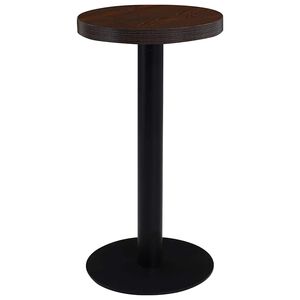 vidaXL Bistro stolek tmavě hněd&yacute; 40 cm MDF
