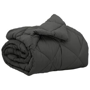 vidaXL Celoročn&iacute; přikr&yacute;vka Antracit 200 x 135 cm Mikrovl&aacute;kno