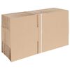 vidaXL Skl&aacute;dac&iacute; box 50 pcs Př&iacute;rodn&iacute; 25 x 17,5 x 10 cm Lepenka