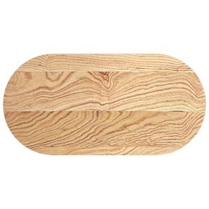 vidaXL Stoln&iacute; deska 80 x 40 x 2 cm ov&aacute;ln&yacute; masivn&iacute; dubov&eacute; dřevo