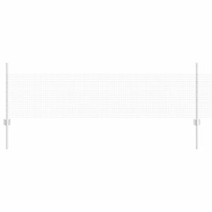 vidaXL Svařovan&aacute; dr&aacute;těn&aacute; oplocen&iacute; s sloupkem 100 x 0,5 m (&Scaron; x V)
