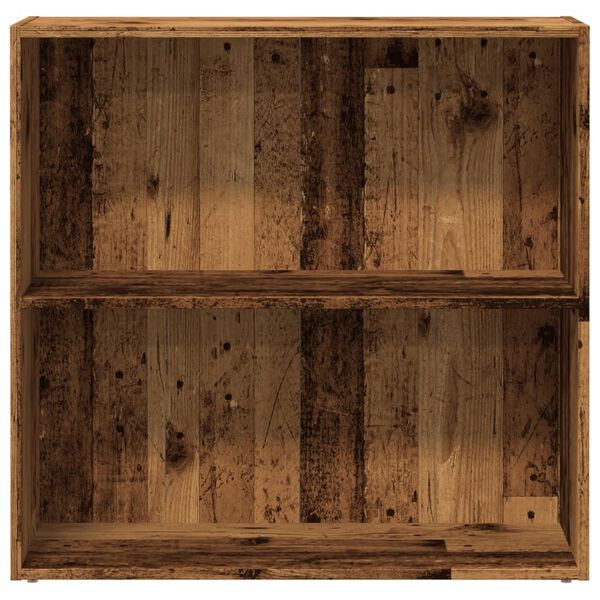 vidaXL Knihovna old wood 80 x 30 x 77 cm kompozitn&iacute; dřevo