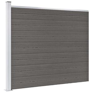vidaXL Plotov&yacute; d&iacute;lec WPC 175 x 146 cm &scaron;ed&yacute;