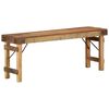 vidaXL lavice Př&iacute;rodn&iacute; 110 x 35 x 46 cm Zrekonstruovan&eacute; star&eacute; dřevo