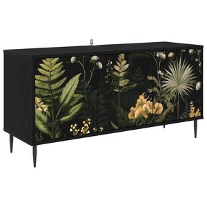 vidaXL Televizn&iacute; skř&iacute;ň RHENEN 102 x 33 x 51 cm Čern&yacute; dub