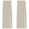 vidaXL Voile Z&aacute;clona 2 ks P&iacute;skov&aacute; 245 x 140 cm Polyester