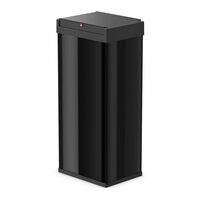 Hailo Odpadkový koš Big–Box Swing velikost XL 52 L černý 0860–241