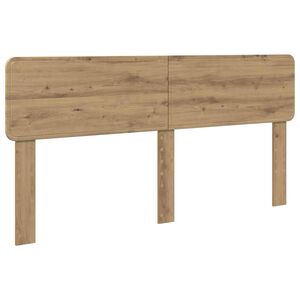 vidaXL Čelo postele Artisanov&yacute; dub Kompozitn&iacute; dřevo