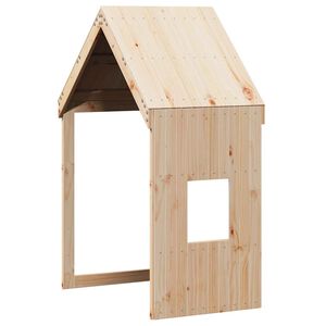 vidaXL Střecha na dětskou postel 60x89x134,5 cm masivn&iacute; borov&eacute; dřevo