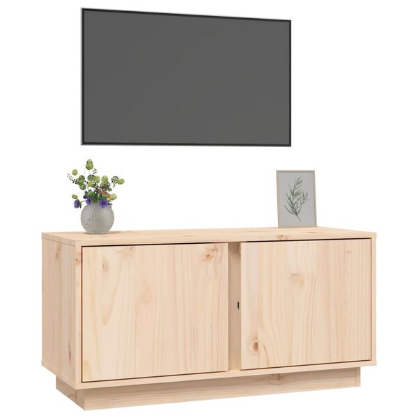 vidaXL TV skříňka 80 x 35 x 40,5 cm masivní borové dřevo