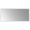 vidaXL LED koupelnov&eacute; zrcadlo Transparentn&iacute; 90 x 40 cm tvrzen&eacute; sklo