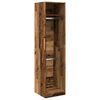 vidaXL &Scaron;atn&iacute; skř&iacute;ň old wood 50 x 50 x 200 cm kompozitn&iacute; dřevo