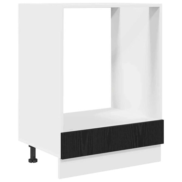 vidaXL Z&aacute;věsn&aacute; skř&iacute;ňka Čern&yacute; dub 60 x 46 x 81,5 cm kompozitn&iacute; dřevo