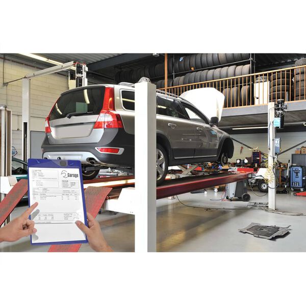 ProPlus Psací podložky na dílenské objednávky A4 10 ks fialové 580042