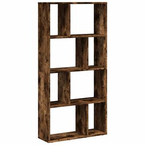 vidaXL Knihovna kouřov&yacute; dub 60 x 20 x 120,5 cm kompozitn&iacute; dřevo