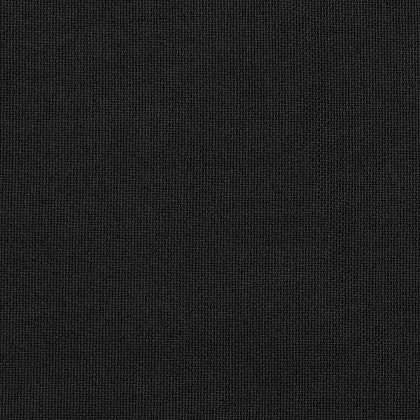 vidaXL Zatemňovac&iacute; z&aacute;věsy s kroužky vzhled lnu 2 ks čern&eacute; 140 x 225 cm