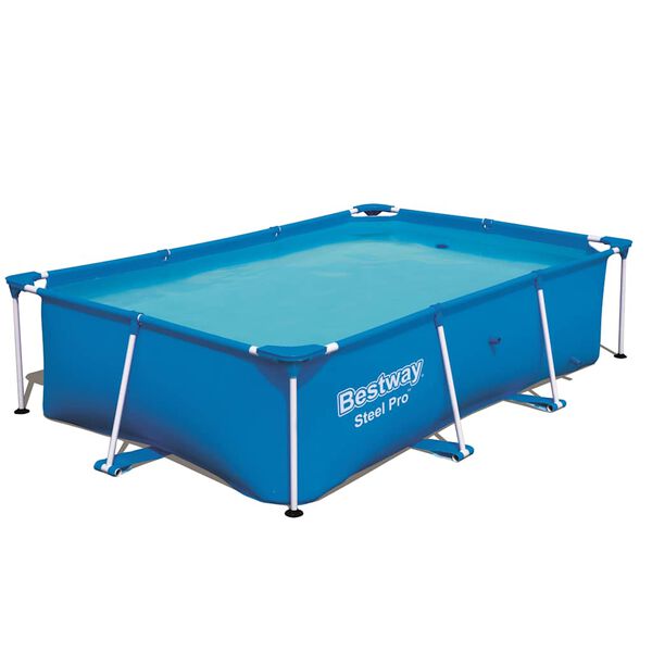 Bestway Baz&eacute;n Steel Pro s ocelov&yacute;m r&aacute;mem 259 x 170 x 61 cm 56403